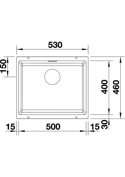 Tek Göz Tezgah Altı Uyumlu ( 50X40CM ) indirimleri