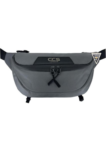 Gri Çift Gözlü Xl Bel Çantası, Şık ve Kullanışlı Tasarım fiyatları