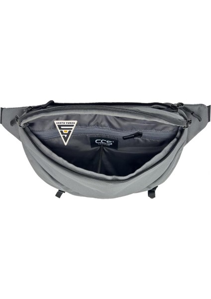 Gri Çift Gözlü Xl Bel Çantası, Şık ve Kullanışlı Tasarım modelleri