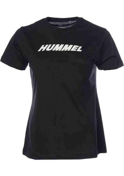 Hml T-Te Elemental Logo Cotton Tee Kadın T-Shirt 912016-2001 Black indirimleri