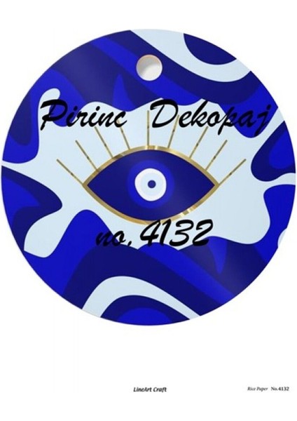 Pirinç Dekopaj Rice Paper 4132
