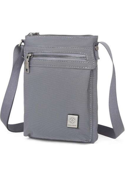 Şık Gri Uniseks Postacı Çantası, Dayanıklı ve Kullanışlı Smart Bags 8732 modelleri