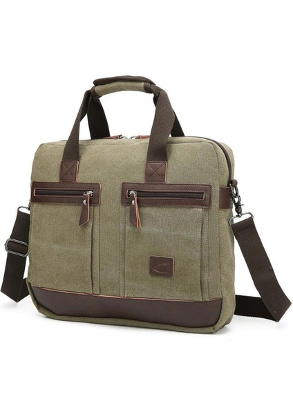 Haki Kanvas Evrak ve Postacı Çantası Uniseks Şık ve Fonksiyonel Tasarım fiyatları
