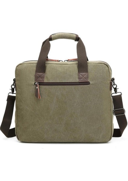 Haki Kanvas Evrak ve Postacı Çantası Uniseks Şık ve Fonksiyonel Tasarım modelleri