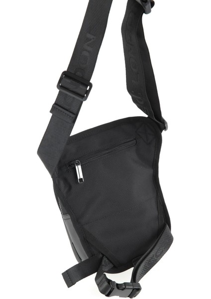 Siyah Bel ve Bacak Çantası, Şık ve Hafif Tasarım