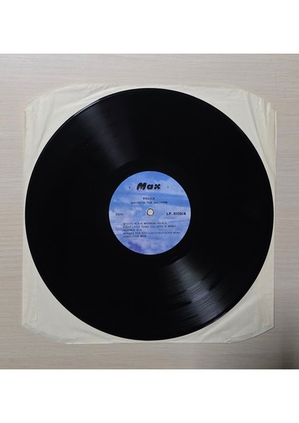 The Police - Ghost In The Machine - ***türkiye Baskısına Özel, Farklı Kapaklı Versiyon*** -1982 - Dönem Baskı Plak - Longplay - Lp modelleri