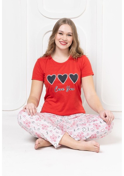 Baskılı Pijama Takım