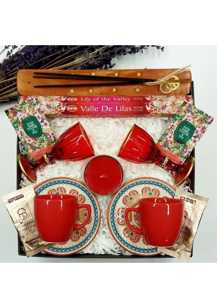 Sevgiliye Hediye Kahve Sevenler Için Özel Tasarım Hediye Kutusu ve Hediye Notu Yazma