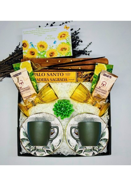 Kahve Sevenler Için Özel Kahve Keyfi Hediye Seti Hediye Kutusunda Gönderim