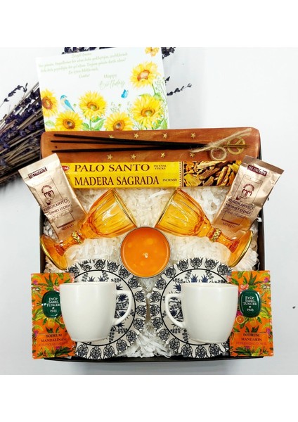 Hediye Kutusunda 2 Kişilik Türk Kahvesi Sevenler Için Özel Hediyelik Set Hediye Notu Yazılır