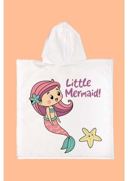 Star Mermaid Çocuk Panço Plaj Havlusu fiyatları
