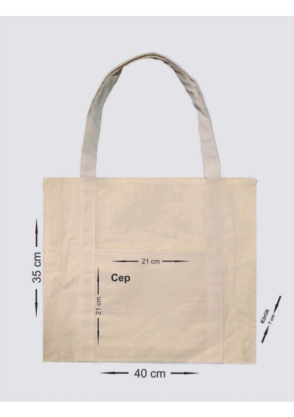 Bej Paris Baskılı Çift Taraf Cep Kanvas Çanta fiyatları