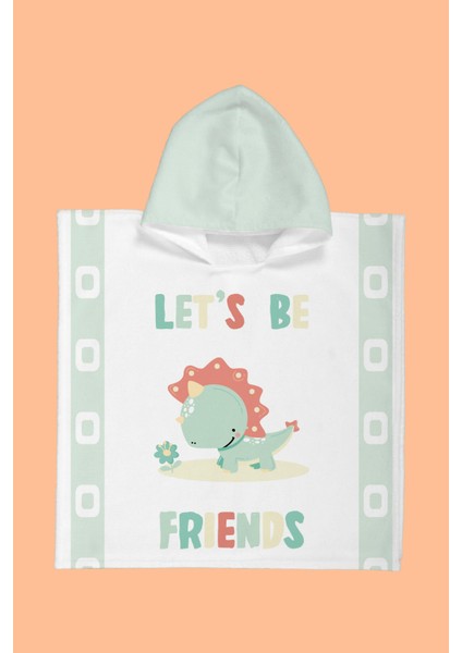 Tiny Dino Çocuk Panço Plaj Havlusu