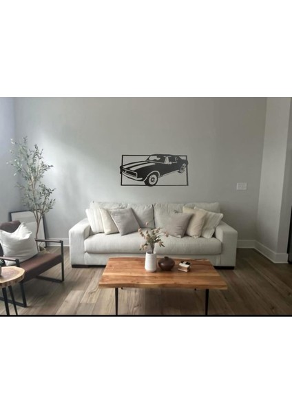 Ahşap Lazer Kesim Mdf Tablo Mustang Araba modelleri