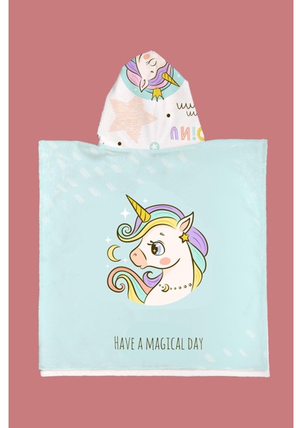 Moon Unicorn Çocuk Panço Plaj Havlusu fiyatları