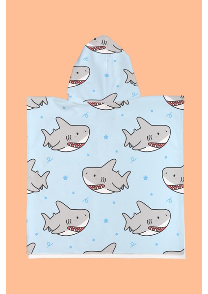 Baby Shark Çocuk Panço Plaj Havlusu fiyatları