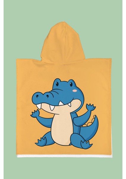 Crocodile Çocuk Panço Plaj Havlusu fiyatları