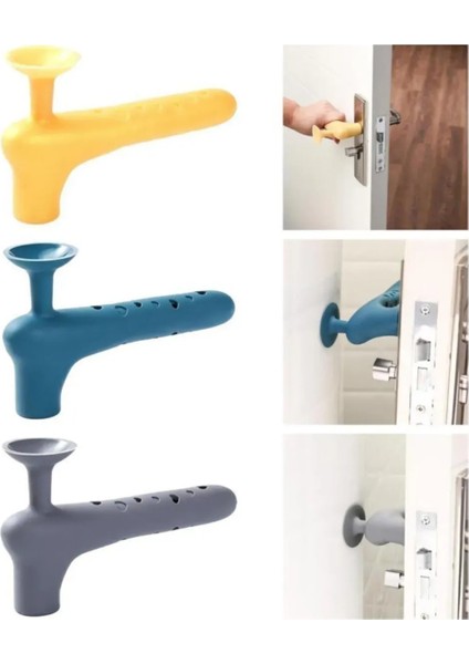 Silikon Pencere Kapı Kolu Koruyucu Duvar Çarpışma Önleyici Aparat 1 Adet fiyatları