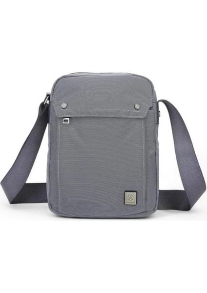 Şık Gri Unisex Postacı Çantası SMB8700, Modern ve Kullanışlı Tasarım.