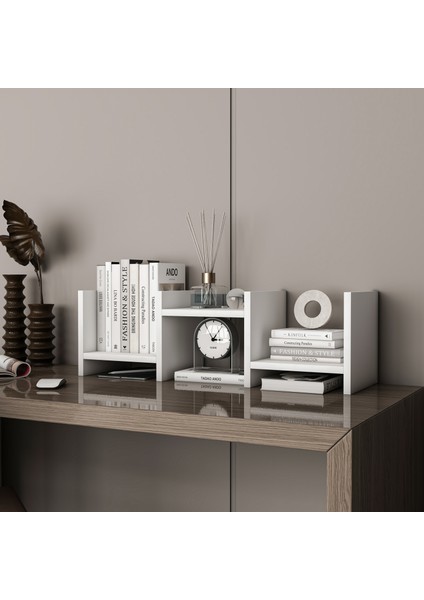 Tulip Masa Üstü Raf Masa Tezgah Üstü Organizer Masa Düzenleyici Kitaplık