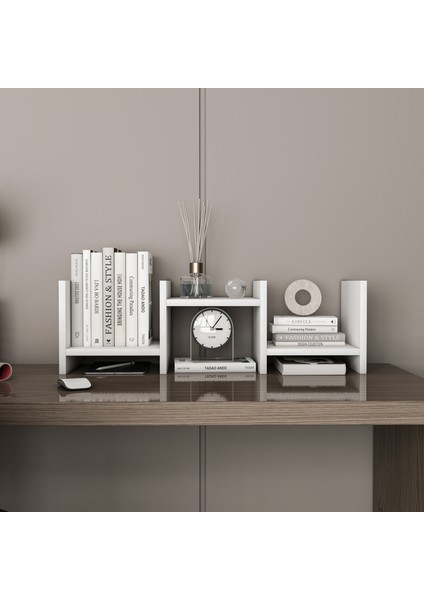 Tulip Masa Üstü Raf Masa Tezgah Üstü Organizer Masa Düzenleyici Kitaplık fiyatları