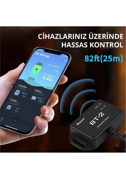 Obus Karavan Solar Sistem Bluetoot Kontrol Modülü Bt-2 fiyatları