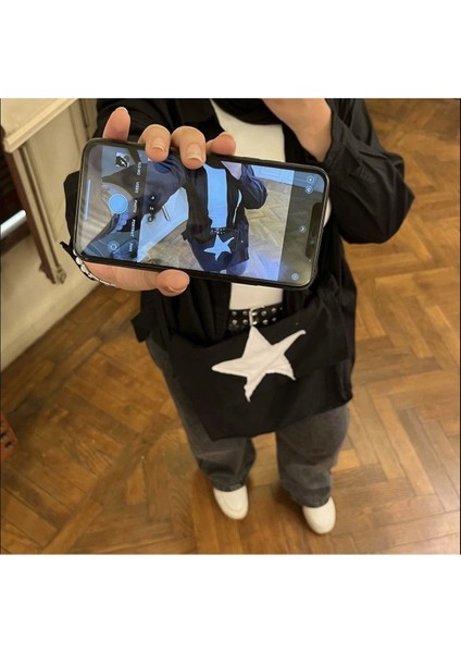 Çok Renkli Yıldız Detaylı Postacı Çanta, Şık ve Kullanışlı Tasarım fırsatları