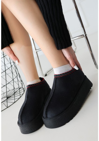 Bernishoes Foyk Siyah Süet Bot