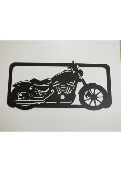 Ahşap Lazer Kesim Mdf Tablo Motorsiklet