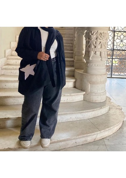 Çok Renkli Yıldız Detaylı Postacı Çanta, Şık ve Kullanışlı Tasarım indirimleri