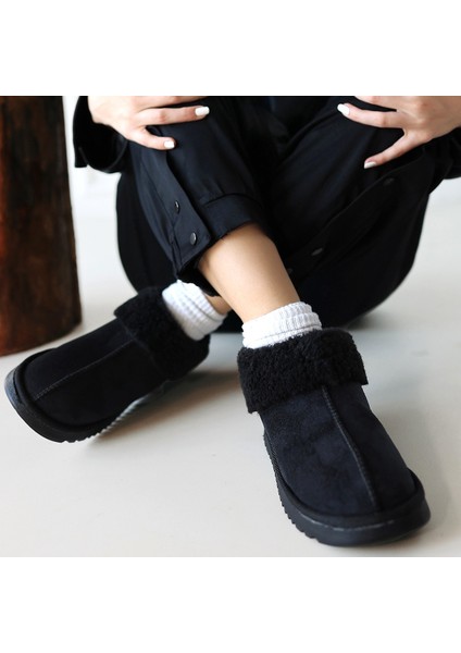 Bernishoes Abby Siyah Süet Bot fırsatları