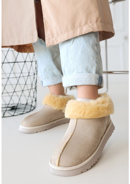 Bernishoes Abby Bej Süet Bot