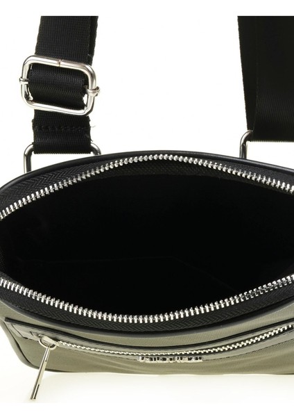 Haki Erkek Postacı Çantası Şık ve Kullanışlı, Günlük Rahatlık Için Idealdir fırsatları