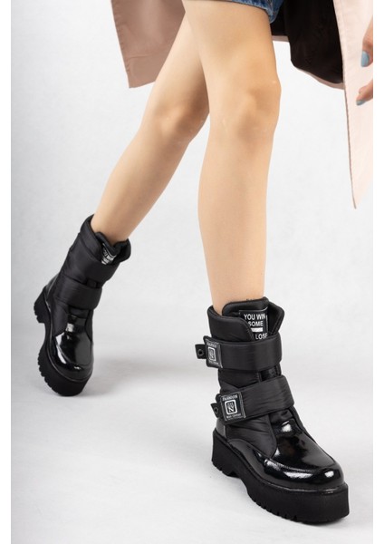 Bernishoes Miah Siyah Rugan Kar Bot