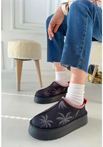 Bernishoes Mucy Siyah Süet Bot