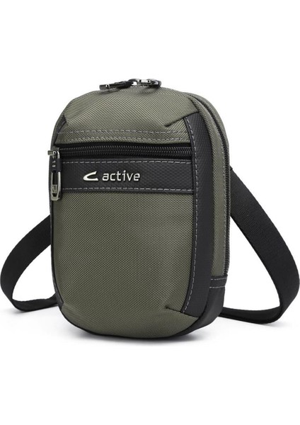 Haki Renkli Erkek Omuz Çantası, Oxford Kumaş, Hafif ve Şık Tasarım fiyatları