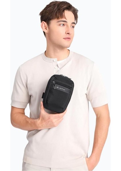 Haki Renkli Erkek Omuz Çantası, Oxford Kumaş, Hafif ve Şık Tasarım