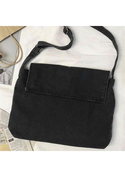 Unisex Gri Kot Postacı Çantası, Skeleton Heart Baskılı Vintage Tasarım fırsatları