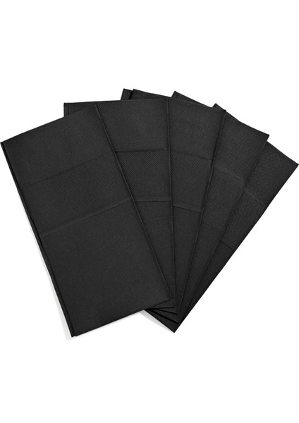 Çift Kat Siyah Garson Katlama Peçete 1/ 8 33X33 Cm(Açık Hali) 100 Adet fiyatları
