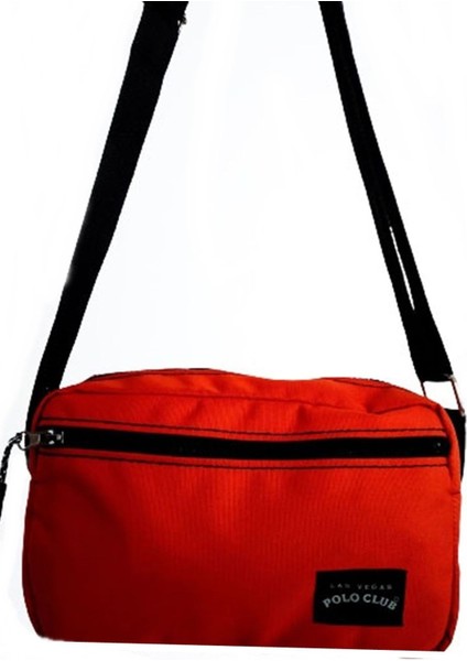 Canlı Turuncu Su Geçirmez Çapraz Omuz Çantası, Şık ve Hafif Tasarım