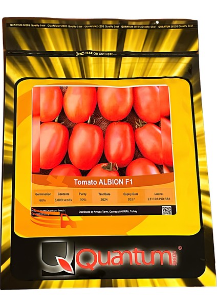Tomato Albıon F1 Seeds/ HİBRİT Domates Tohumu