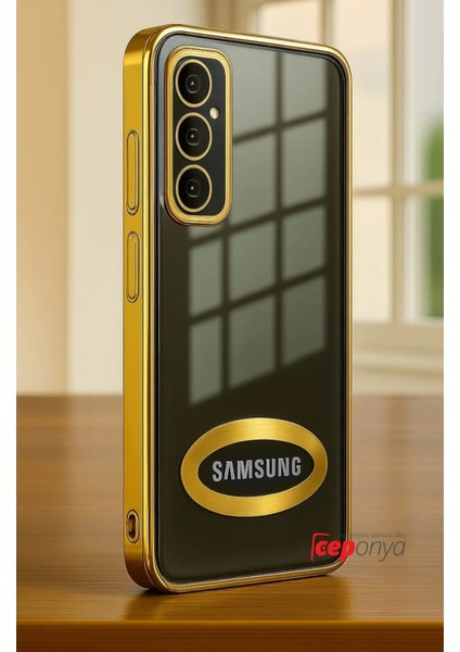 Samsung Galaxy A05S Kılıf Köşeleri Renkli Şeffaf Kamera Korumalı Silikon Luxury Kapak