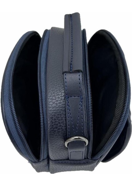 Lacivert Vegan Deri Omuz Askılı El Çantası, Şık ve Hafif Tasarım fırsatları