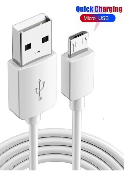 Samsung Galaxy A7 2018 Uyumlu Micro USB Hızlı Şarj Kablosu