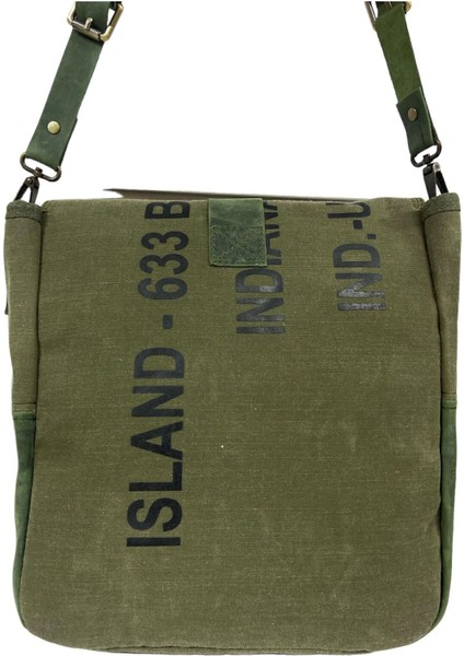 Şık Unisex Vintage Kanvas Su Geçirmez Postacı Omuz Çantası 29X30 cm indirimleri