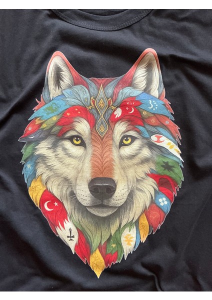 Göktürk1 Baskılı Özel Tişört