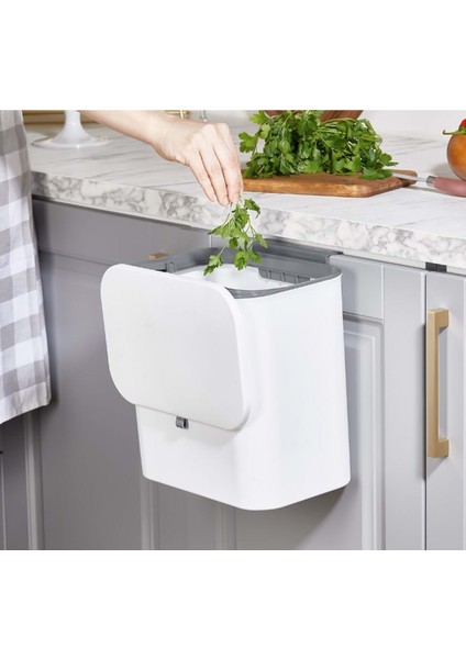 Fonksiyonel Kapaklı Çöp Kovası