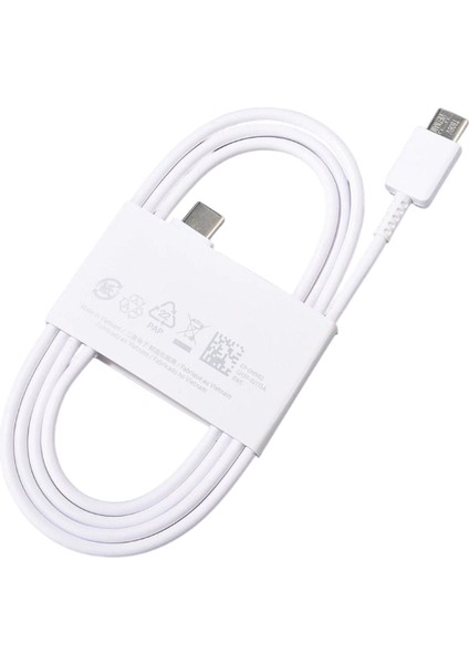 Samsung (EP-DN980) Usb-C To Usb-C (3A) 25W Hızlı Şarj ve Data Kablosu 1 Metre Beyaz fırsatları