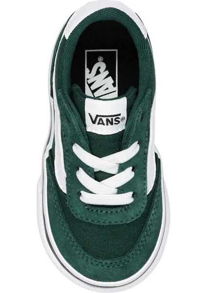 Brooklyn Ls Slip-On Çocuk Yeşil Spor Ayakkabı VN000DBQEME1 fiyatları