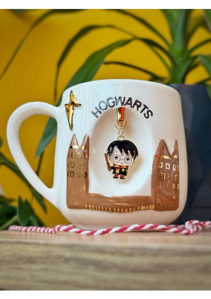 El Yapımı Harry Potter Seramik Kupa 1